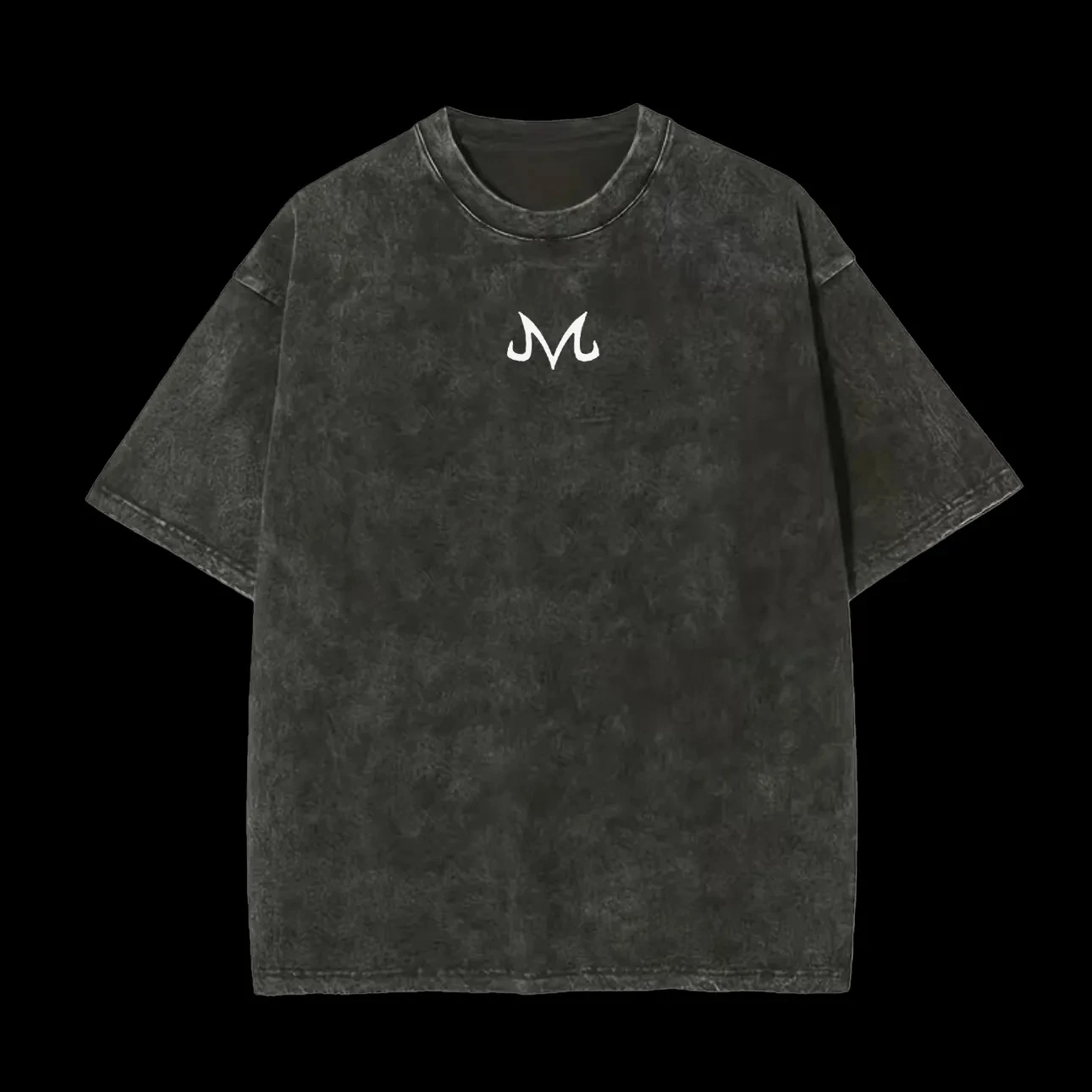 Acid Wash Vintage Graphic T Shirt - تي شيرت رجالي بشعار ماجين إم،