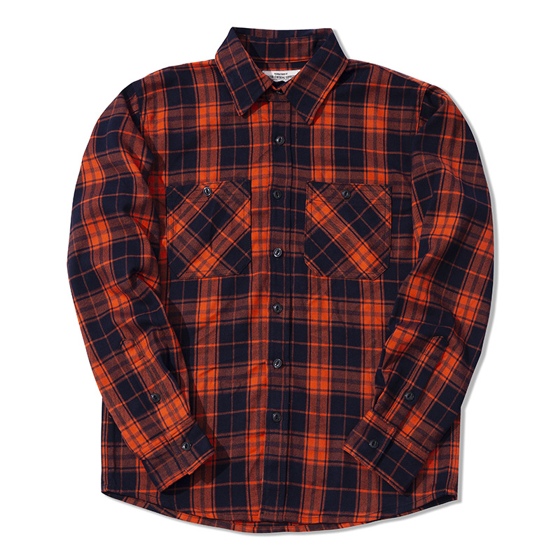 قميص فلانيل كلاسيكي للرجال لفص - مراجعة Flannel Plaid Shirt Heavy Weight وسعره