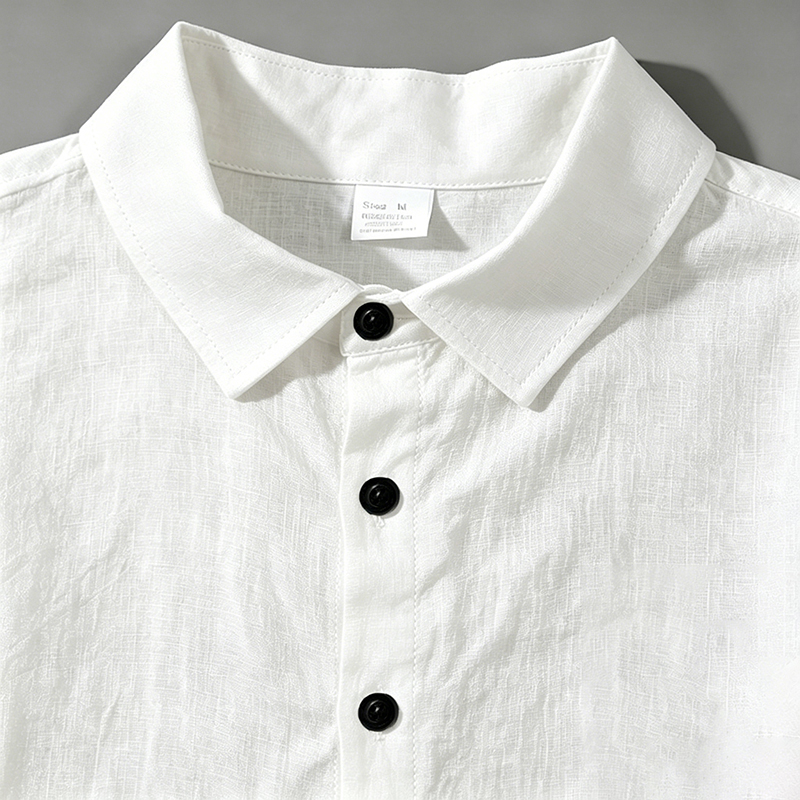 طقم رجالي من قطعتين من الكتان، - مراجعة Mens Linen Shirt Long Sleeve وسعره