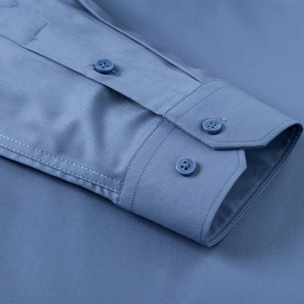 قميص رجالي طويل الأكمام بتصميم - مراجعة Breathable Bamboo Fiber Shirt Non Iron وسعره